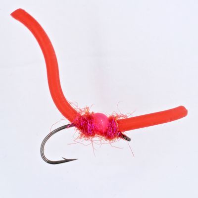 RB SQUIRMIN' WORM Bright Red thumbnail