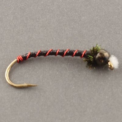 TW BB CHIRONOMID Black/Red Wire thumbnail